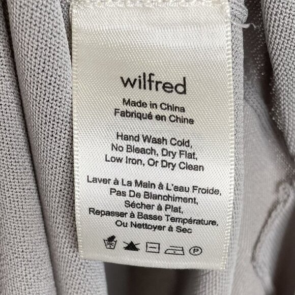 Wilfred Grey Sleeveless Knit Tunic Top, XS - Picture 9 of 11